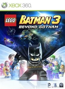 LEGO Batman 3: Beyond Gotham [Lego Batwing Miniset Edition] box art for Xbox 360